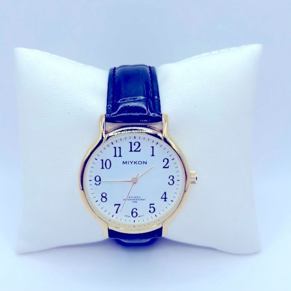 Working! Miykon Easy Reader Analog Minimalist Unisex Watch